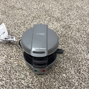 Hamilton Beach Silver Sandwich maker